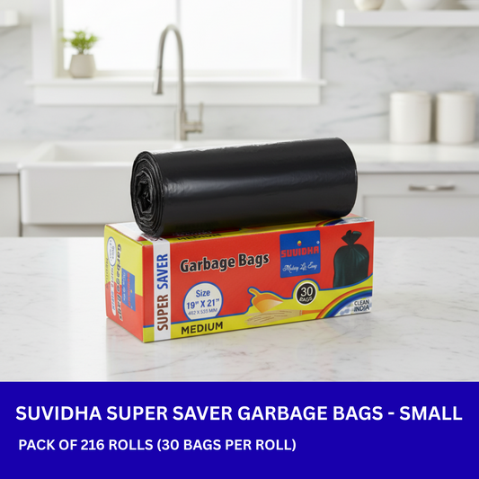 Suvidha Super Saver - Medium Size (Pack of 216 Rolls)