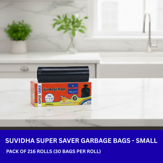 Suvidha Super Saver - Small Size (Pack of 216 Rolls)