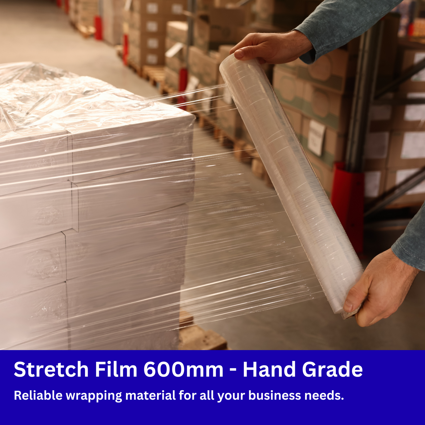 Stretch Film 600mm - Hand Grade