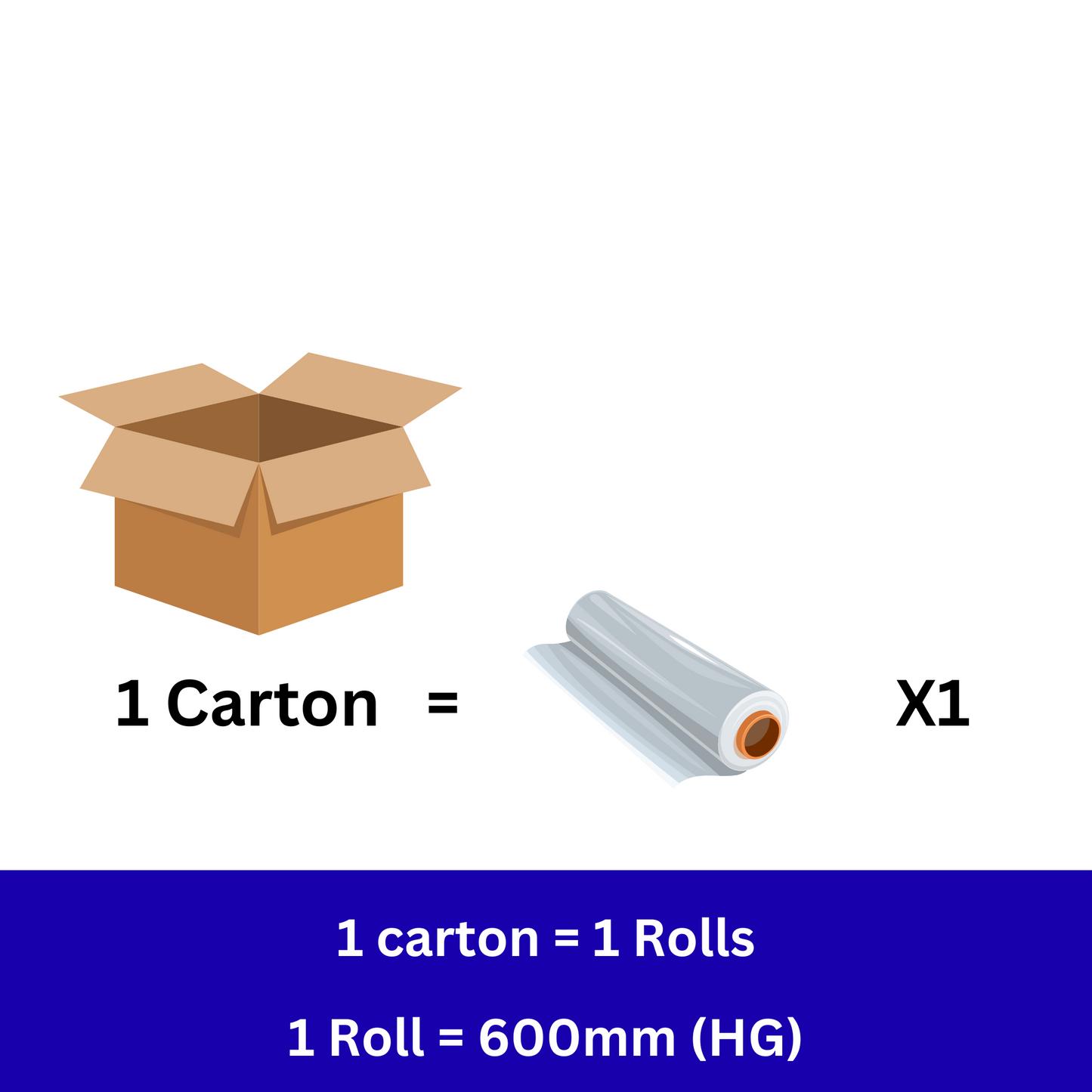Stretch Film 600mm - Hand Grade