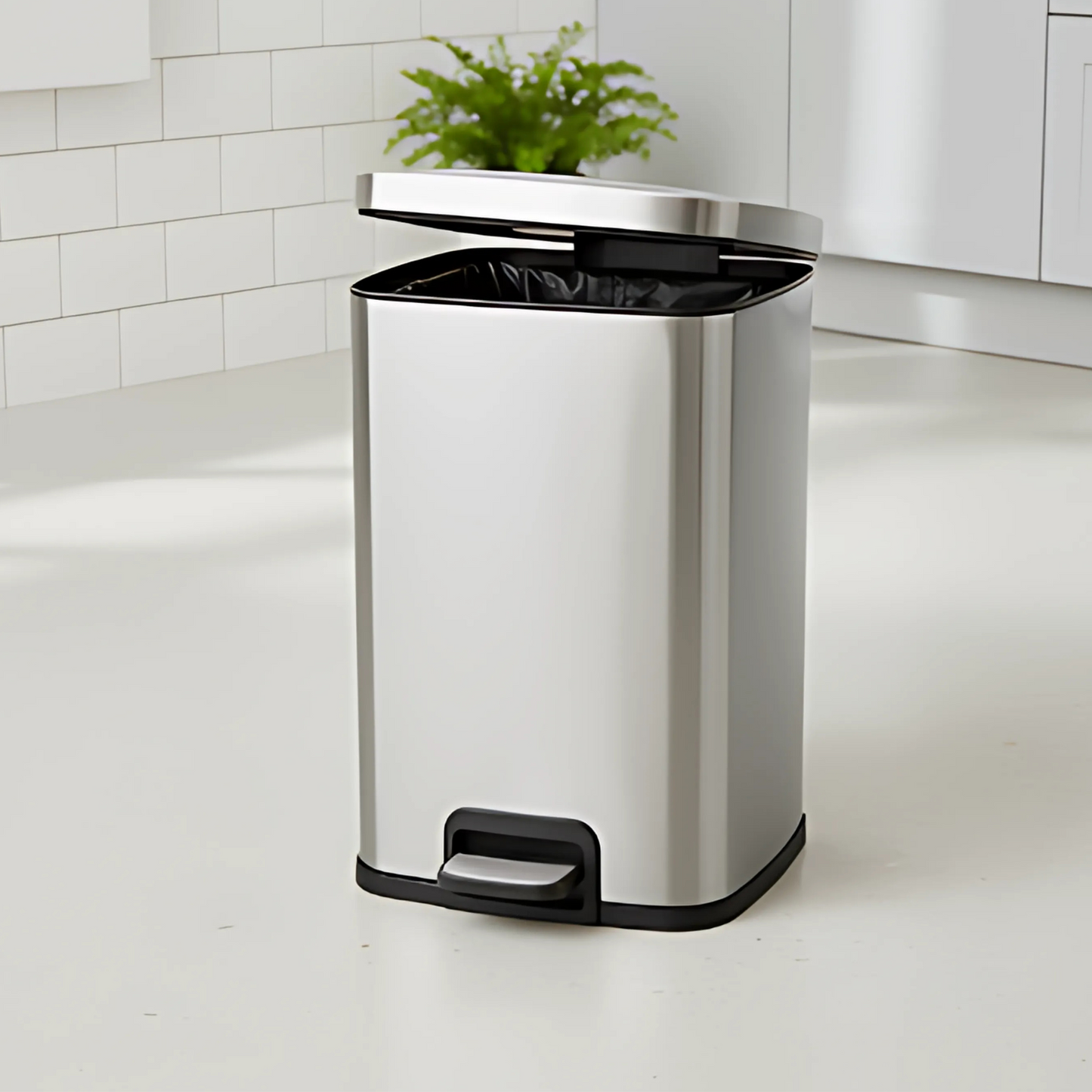 Stainless Steel Pedal Bin - 30L