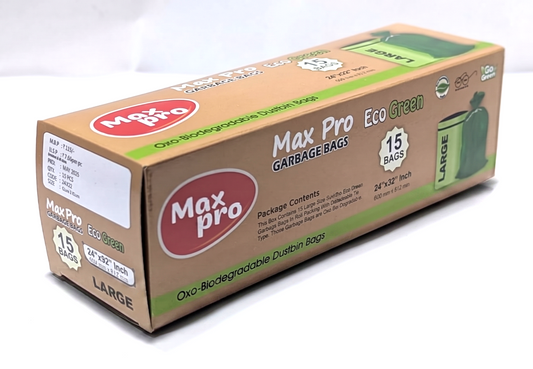 MaxPro Oxo-biodegradable Garbage bags -Large |