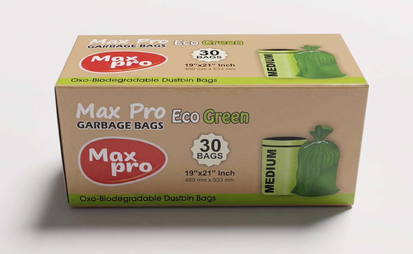 MaxPro Oxo-biodegradable Garbage bags -Medium