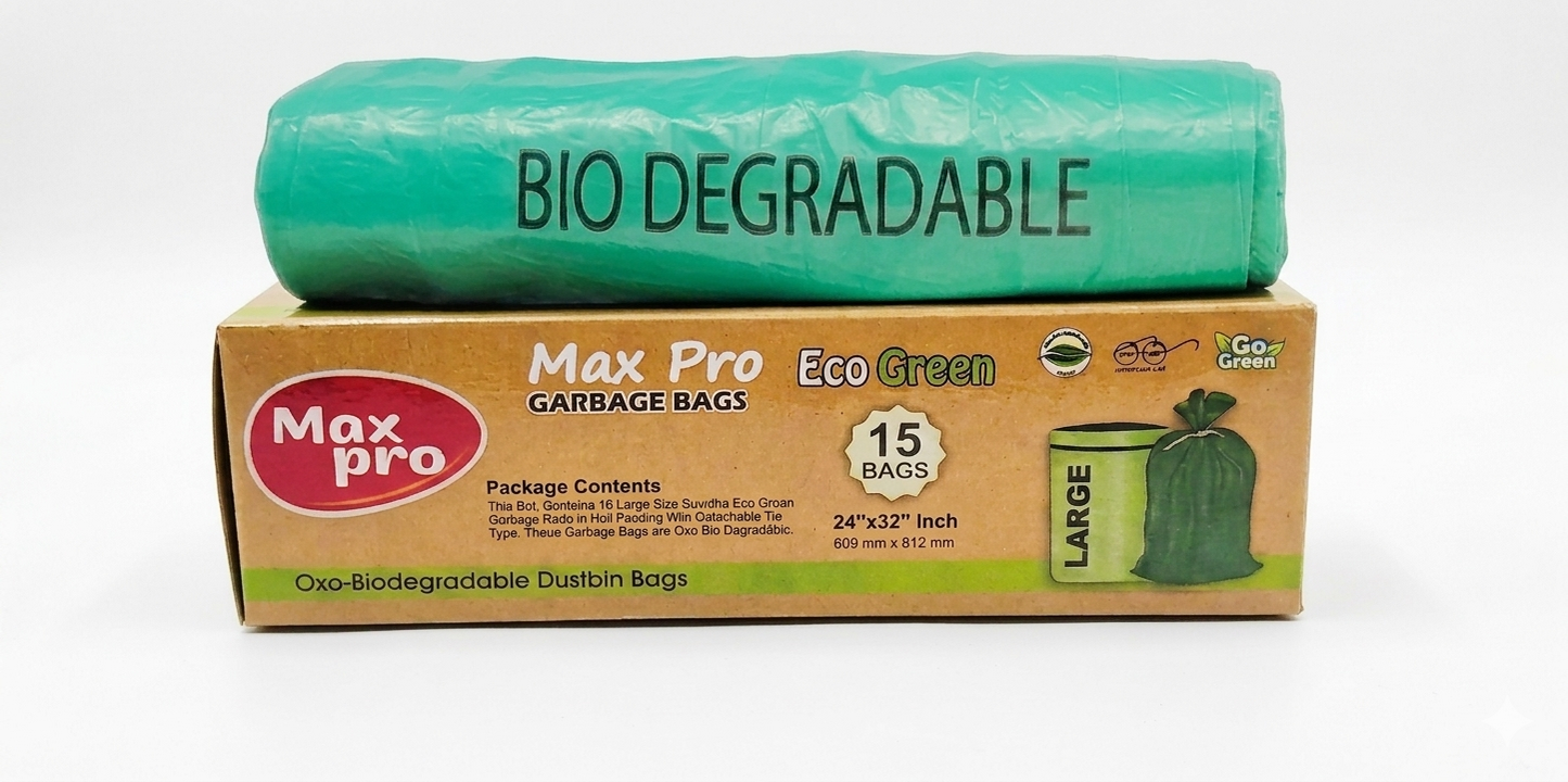 MaxPro Oxo-biodegradable Garbage bags -Large |