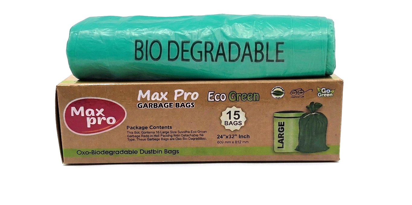 MaxPro Oxo-biodegradable Garbage bags -Large |
