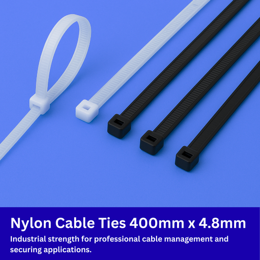 Nylon Cable Ties 400mm x 4.8mm