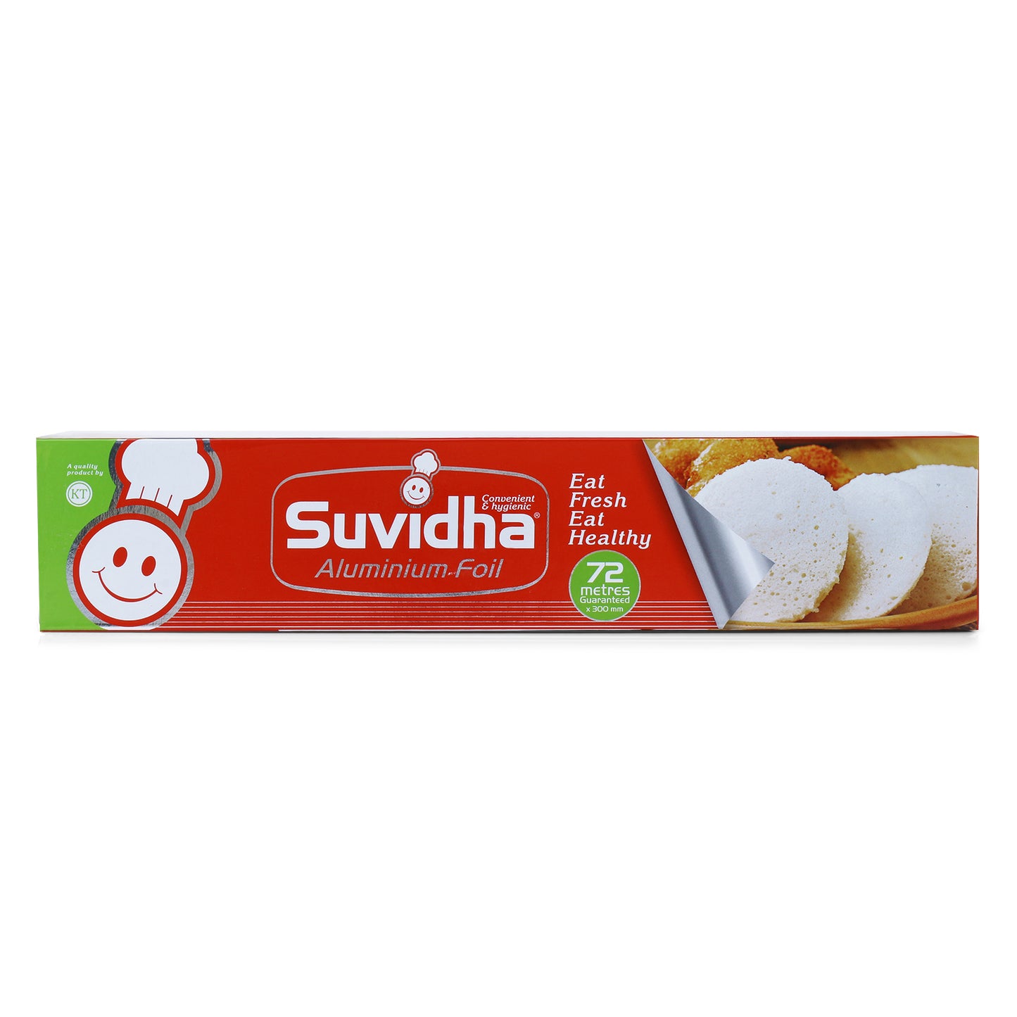 Aluminum Foil Roll - 72 Mts (Pack of 25 Rolls)